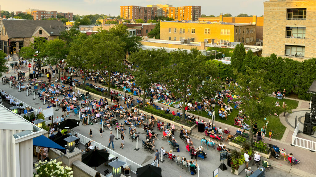 Outdoor concert